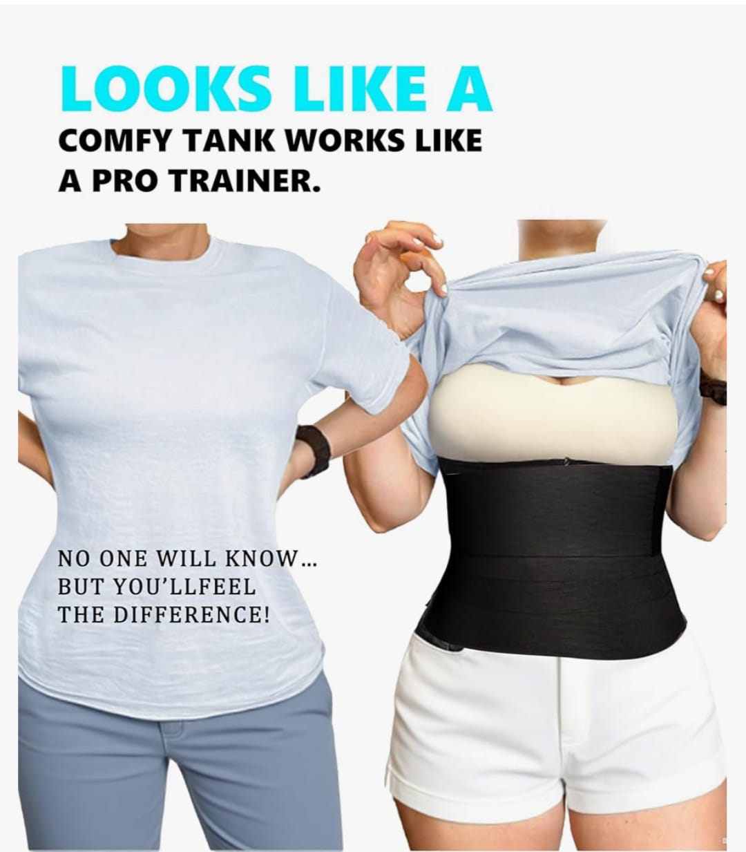 ADJUSTABLE WAIST TRIMMER BELT